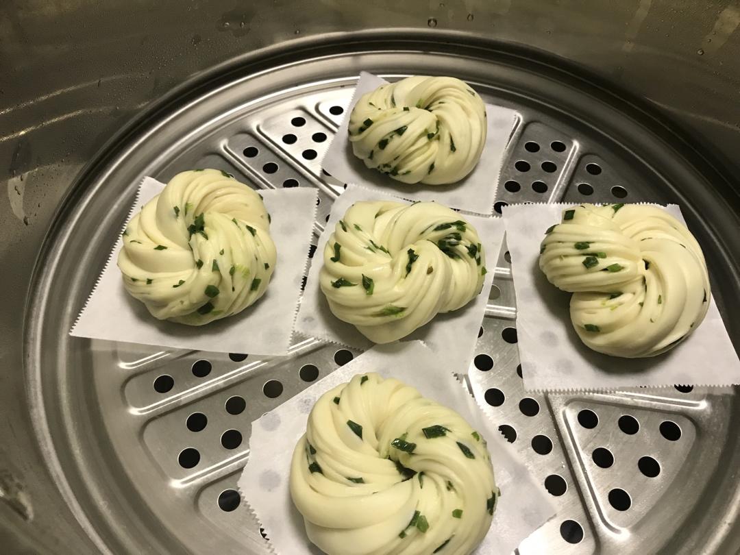香葱银丝花卷【附扭花卷视频】