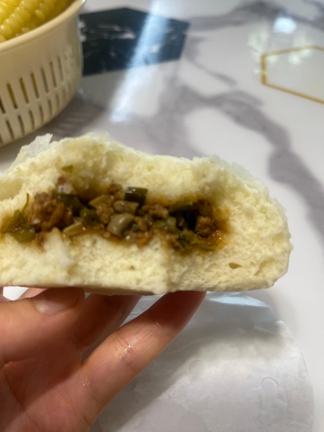 好吃又简单的豇豆酱肉包子馅儿
