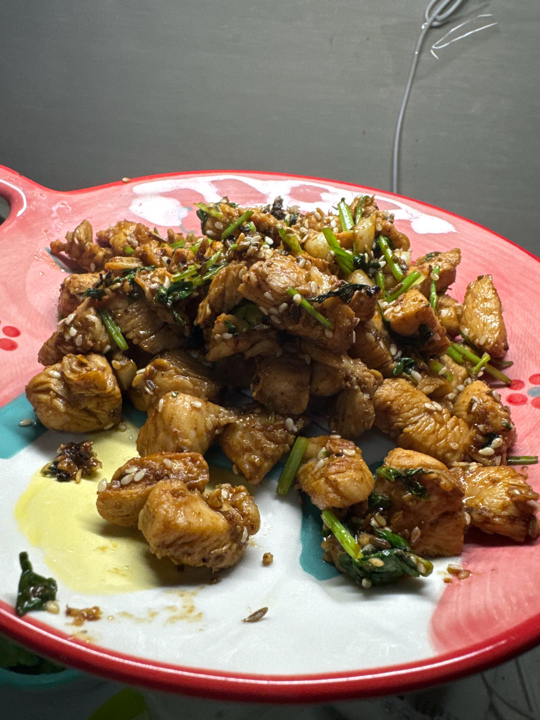 孜然蒜香鸡胸肉