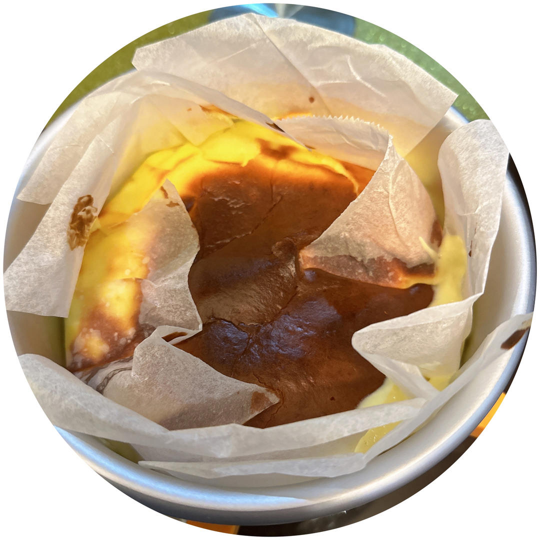 零失败的6寸巴斯克蛋糕(空气炸锅)