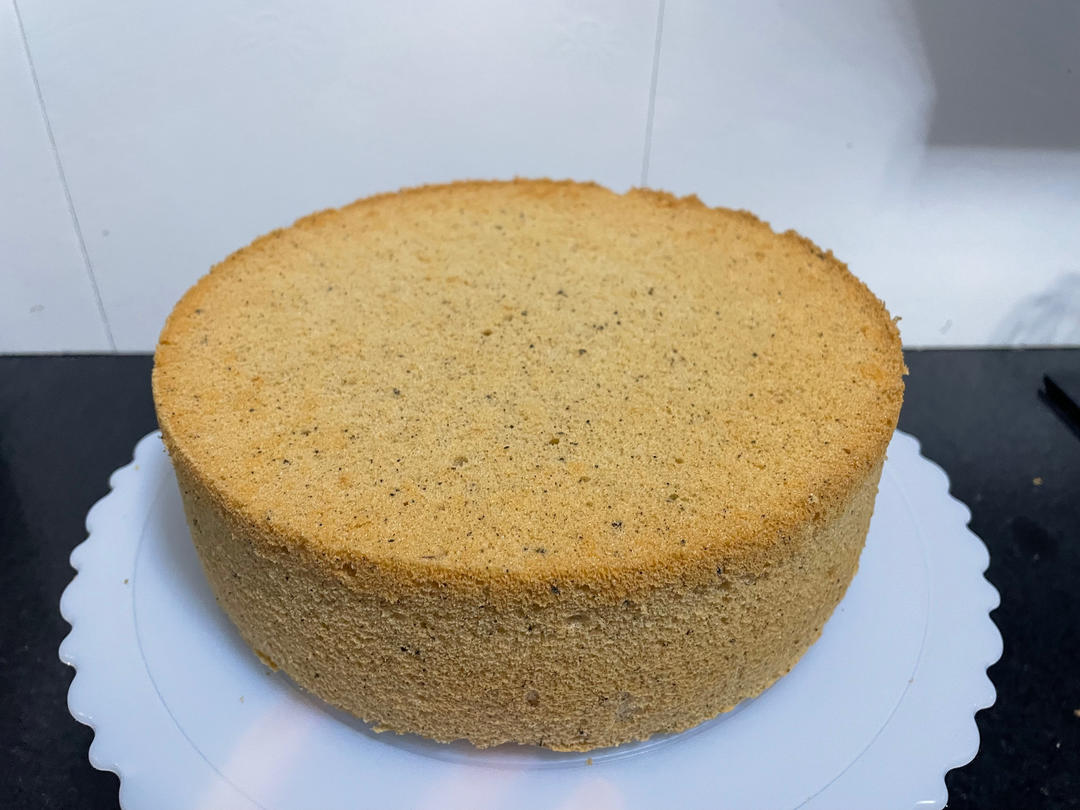 红茶控的日常——伯爵奶茶戚风