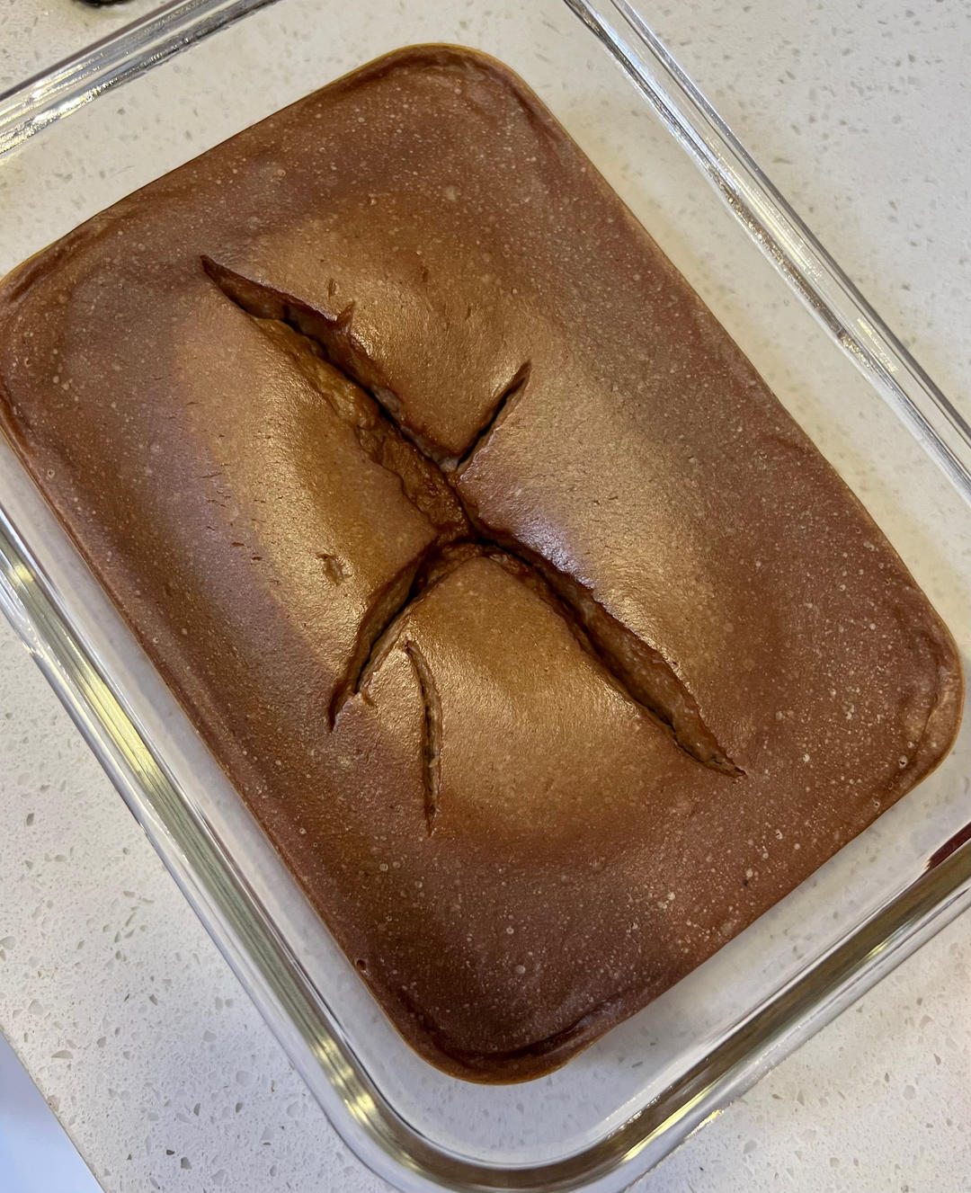 无油无糖快手豆腐蛋糕