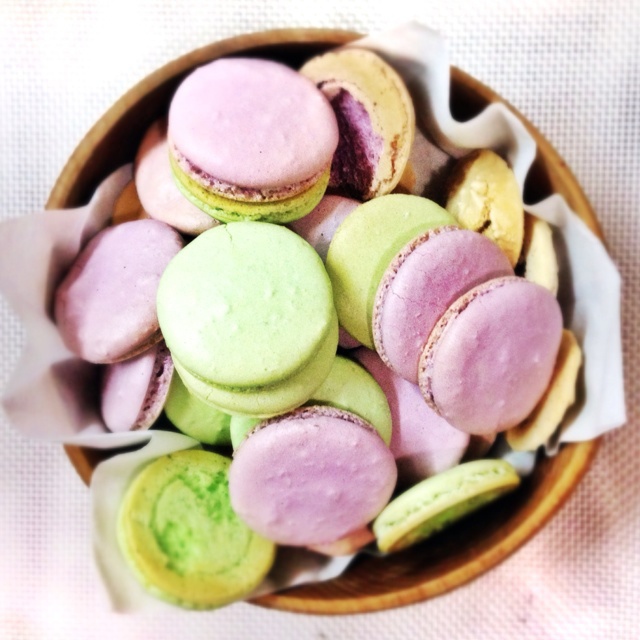 马卡龙(杏仁蛋白糖饼)