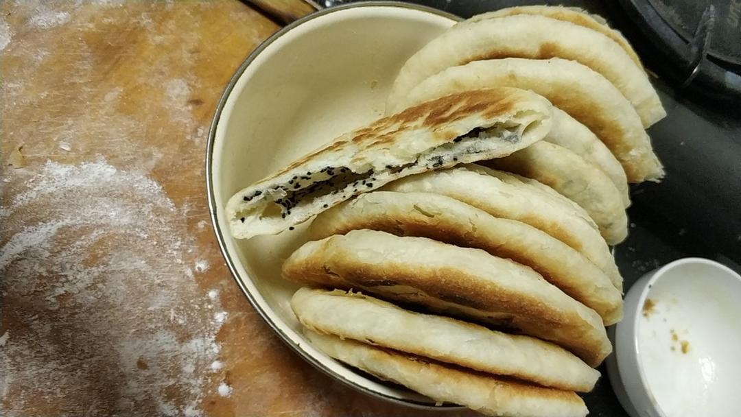 发面油酥小糖饼