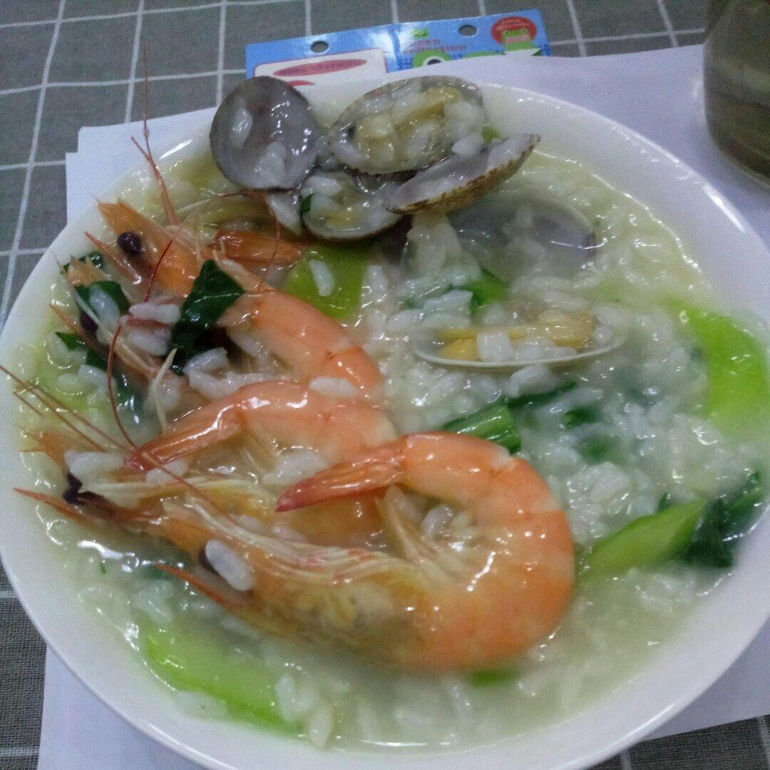 海鲜粥（家庭版）