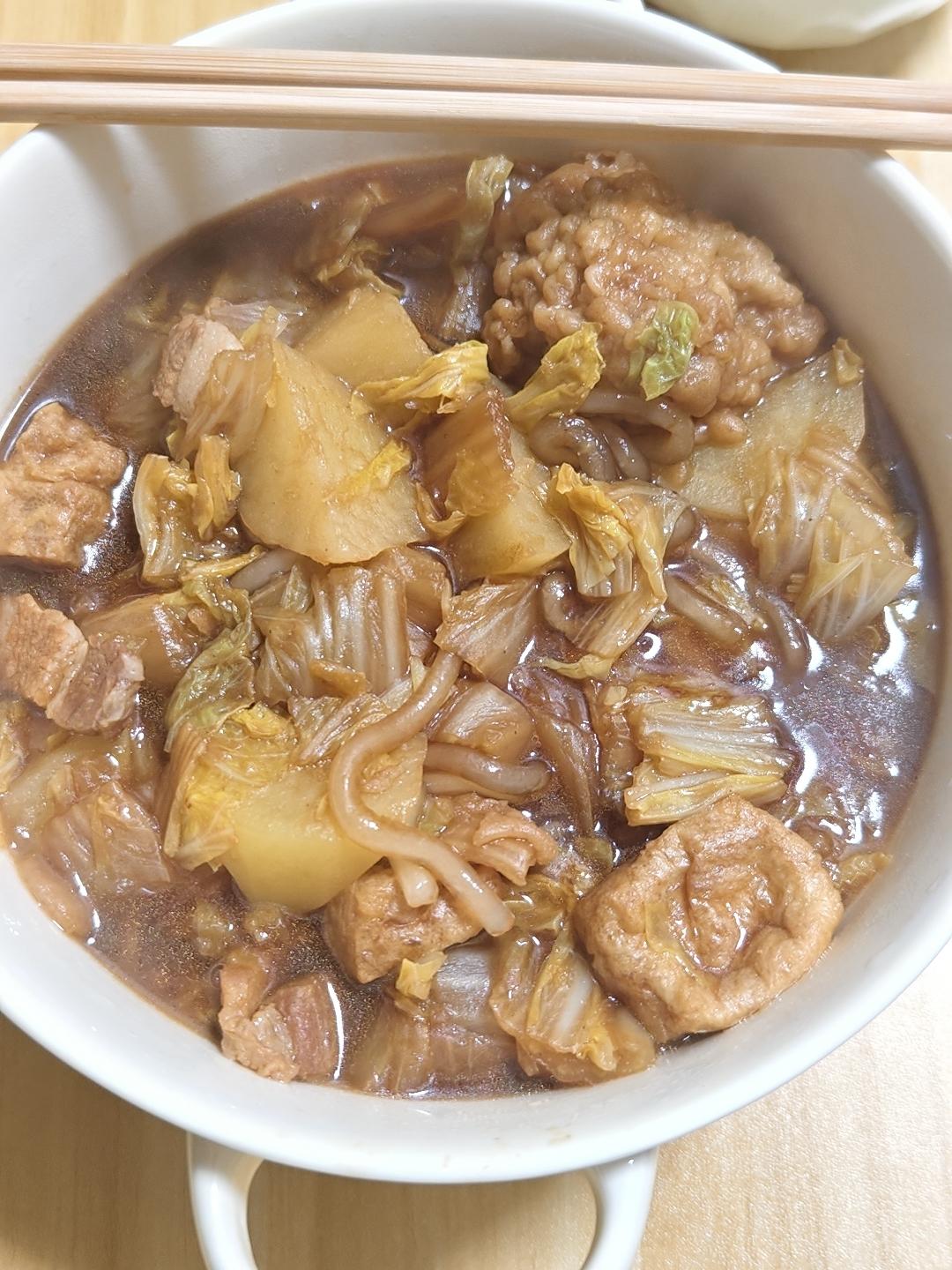 河南大烩菜❗️白菜炖粉条，熬菜