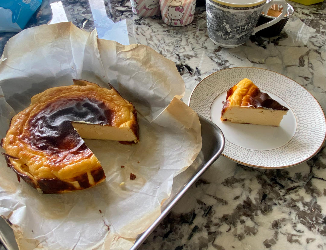 巴斯克芝士蛋糕『最简单的蛋糕』零失败🔥芝士控