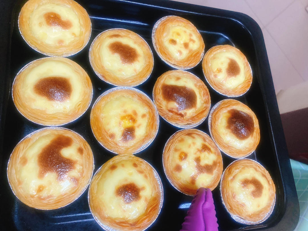 超嫩滑的葡式蛋挞(全蛋版)新手友好『秒杀KFC』