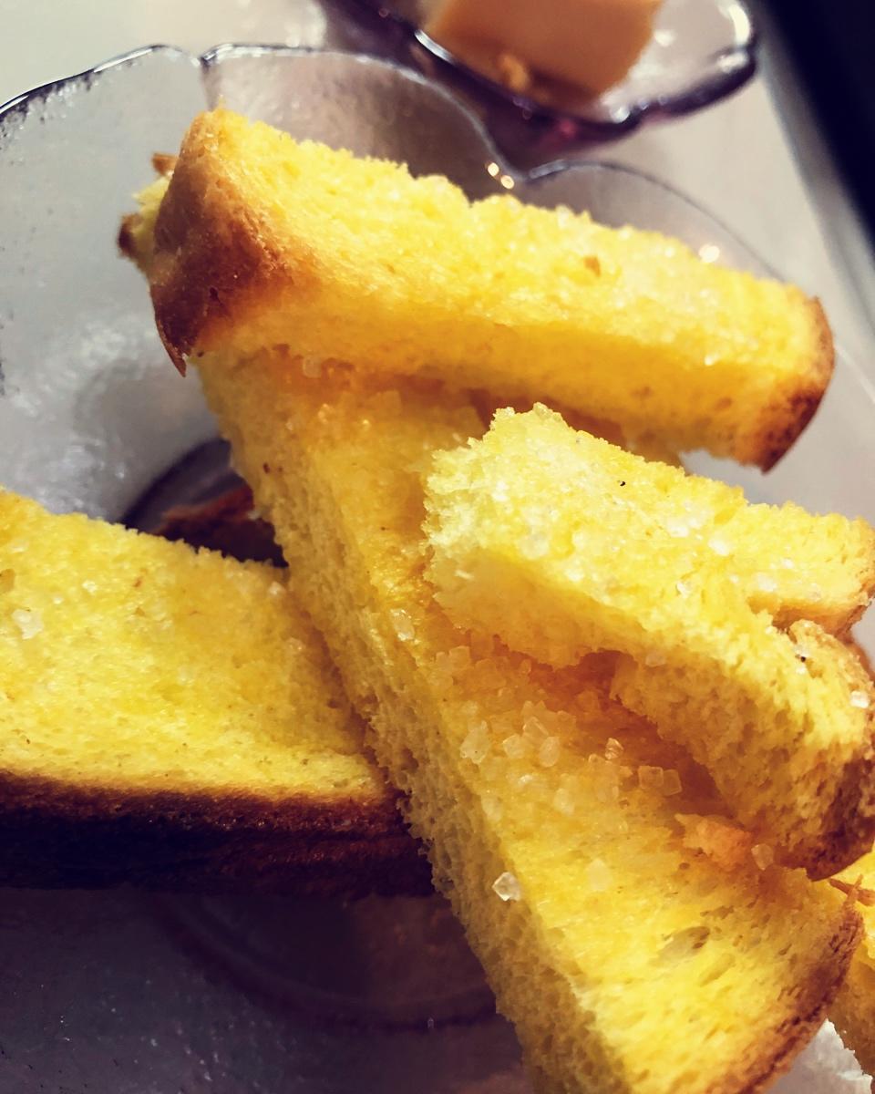 黄油焦糖面包条