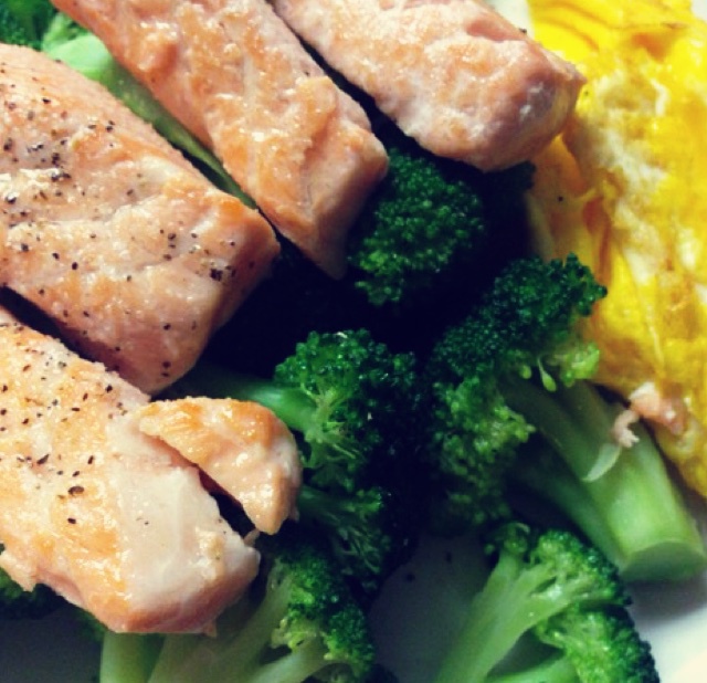 无油香煎三文鱼