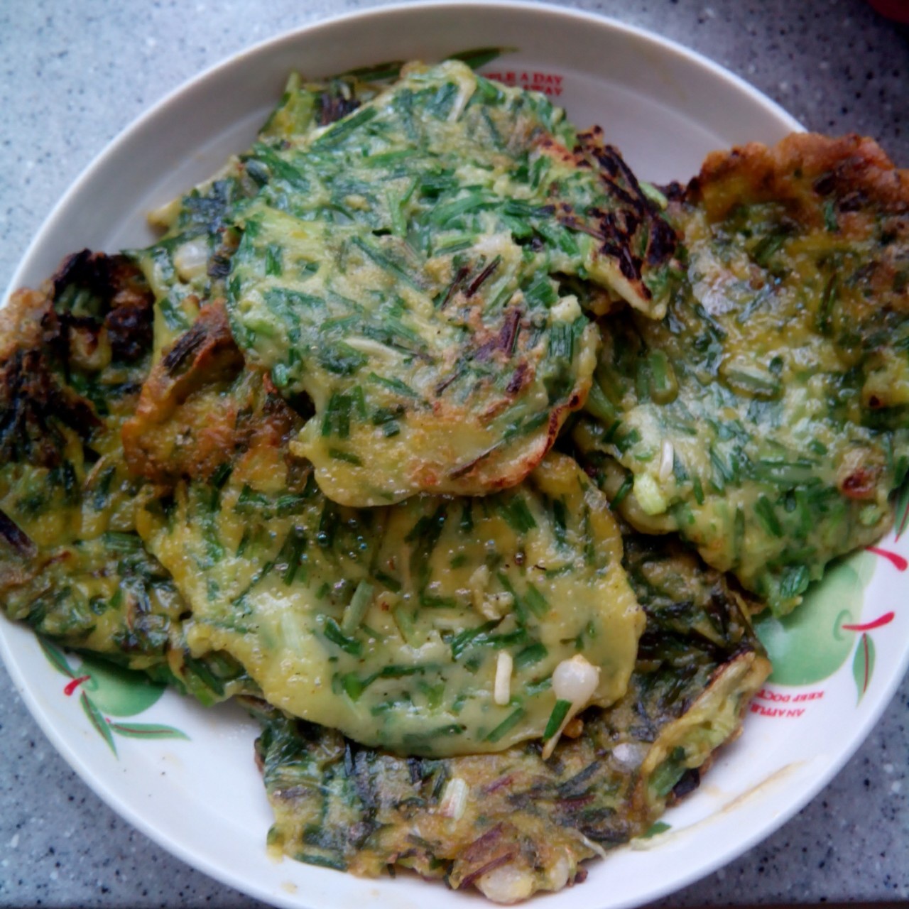 多喜爱2做的小蒜饼