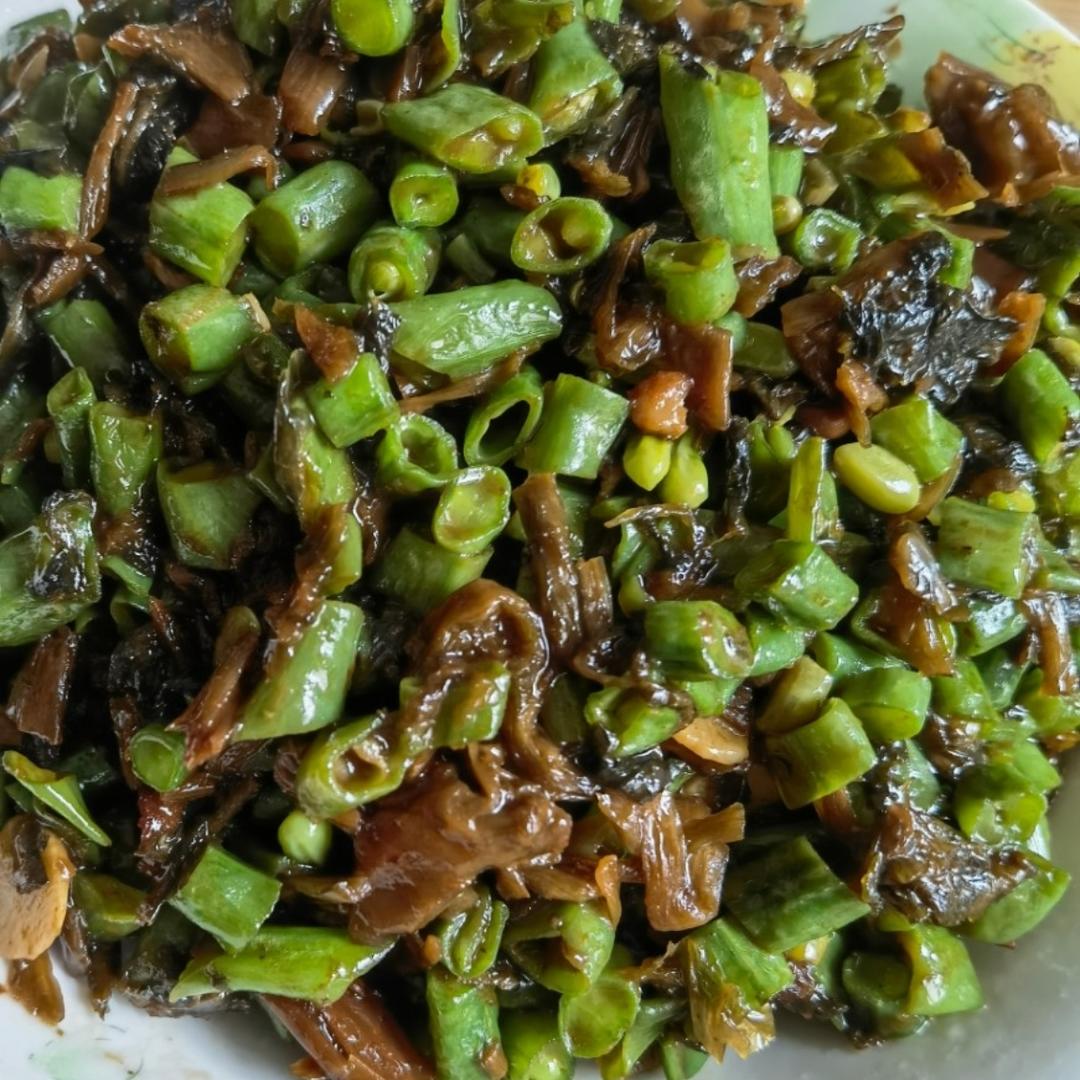 豆角外婆菜