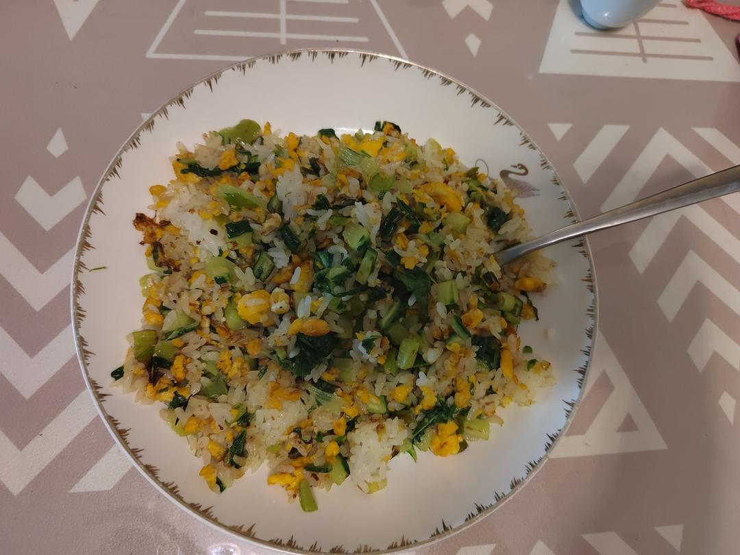 比王刚做的还好吃的黄金蛋炒饭粒粒分明颗颗饱满
