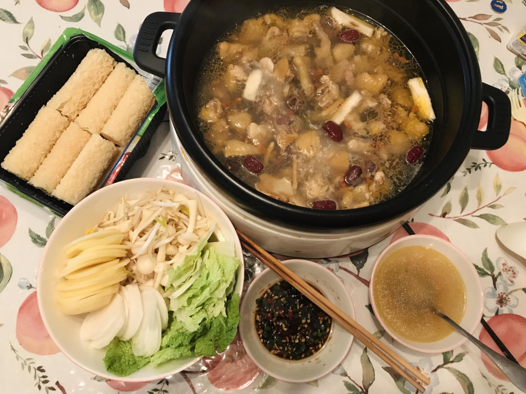 广东鸡煲火锅