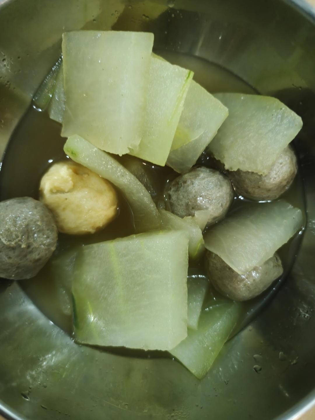 潮汕牛肉丸冬瓜汤