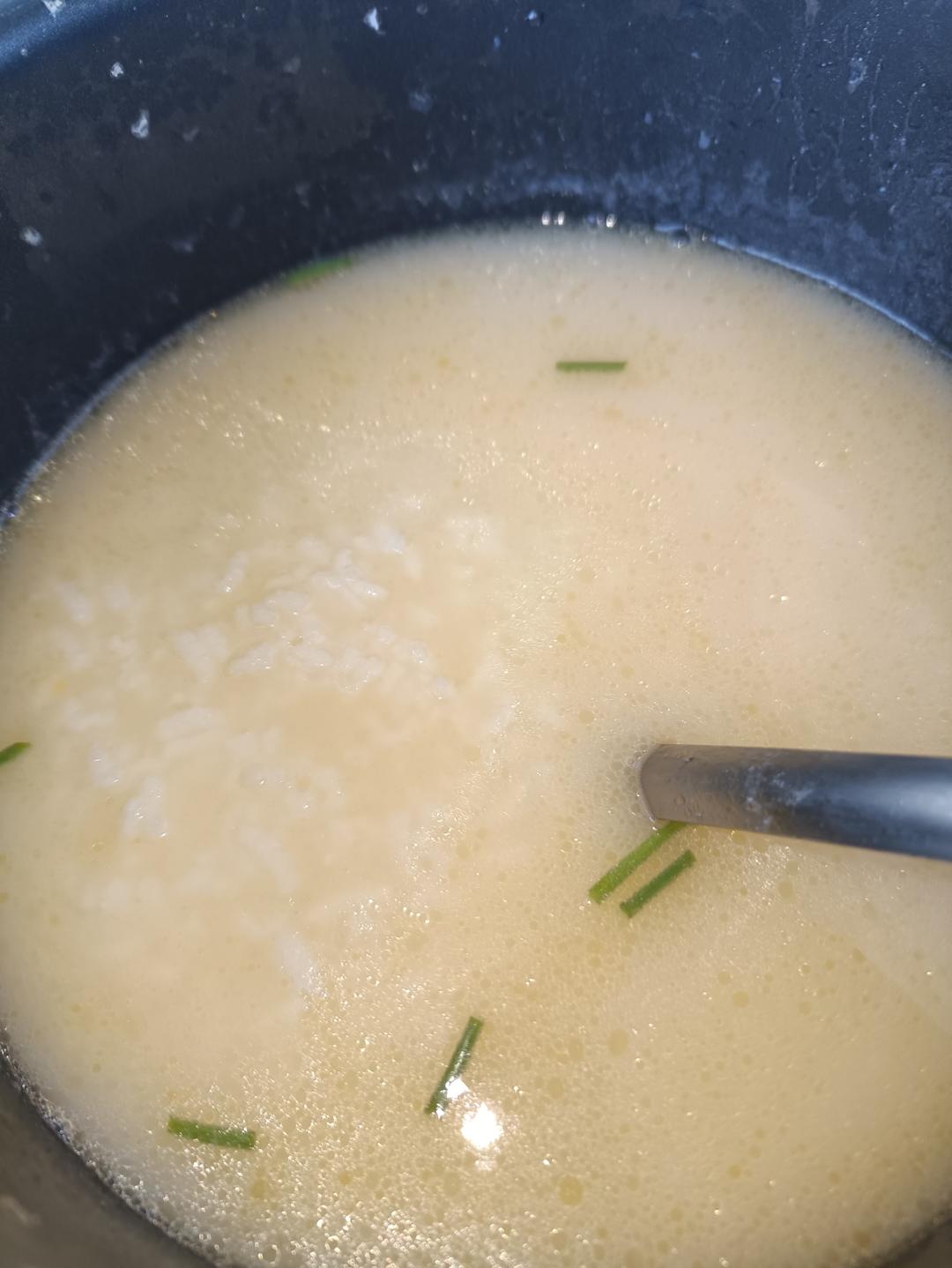 快手鸡蛋粥