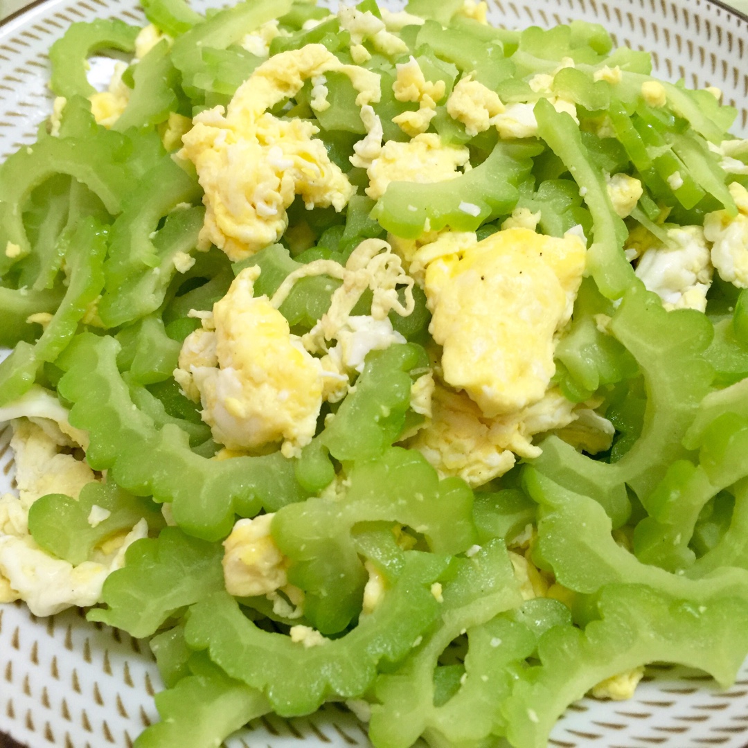 苦瓜炒蛋