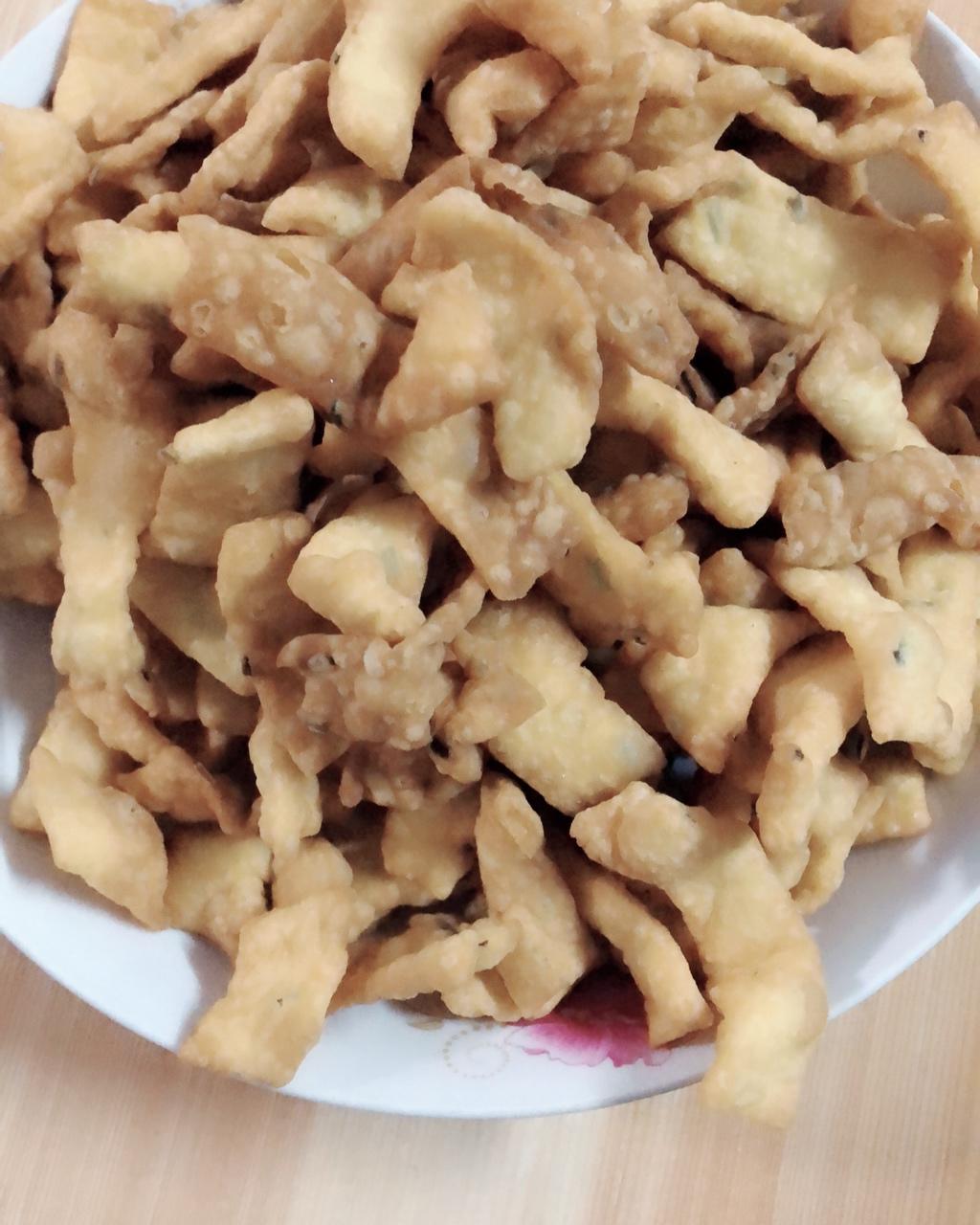 过年小食炸小果（焦叶）