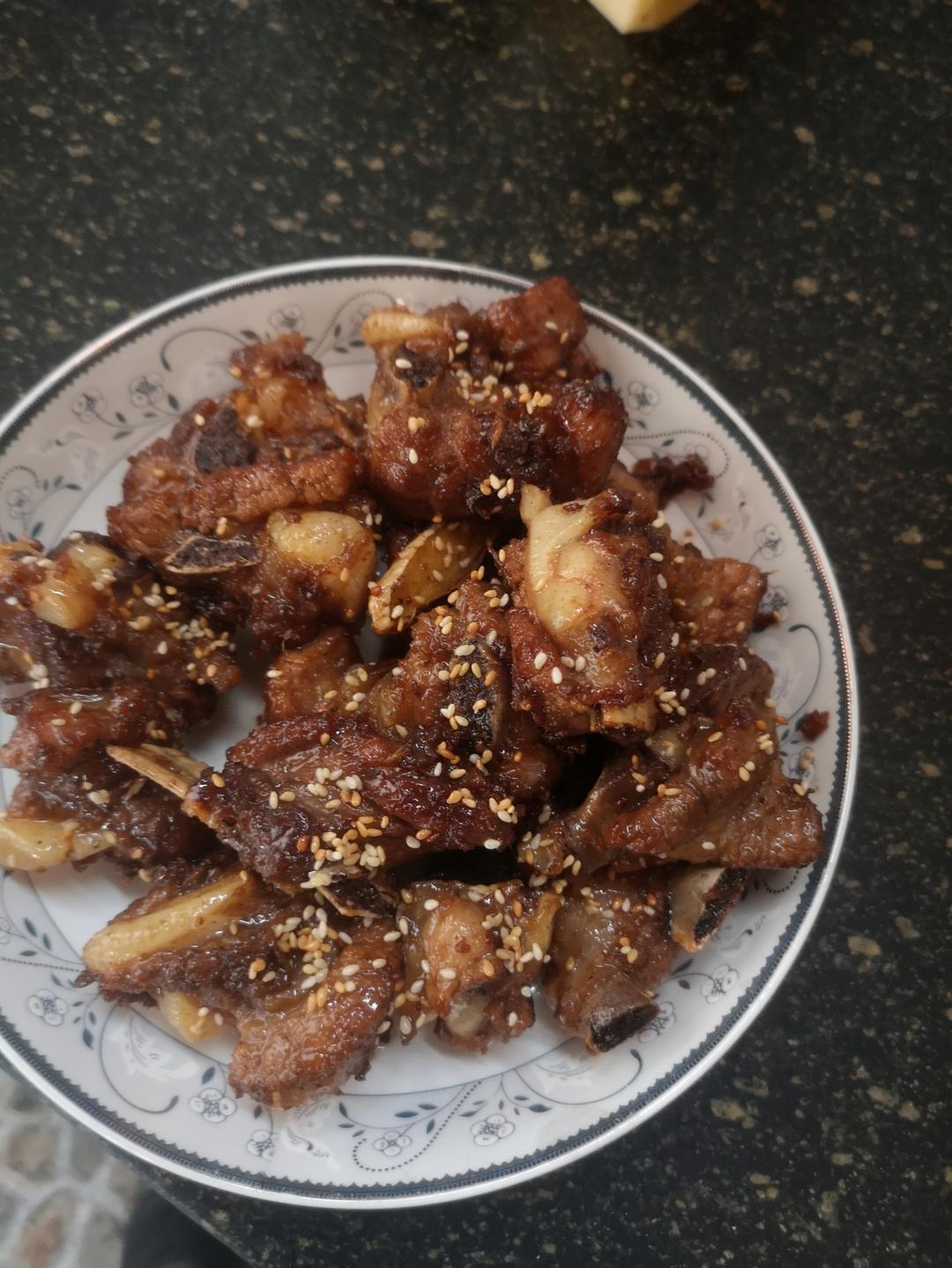 懒人版糖醋排骨