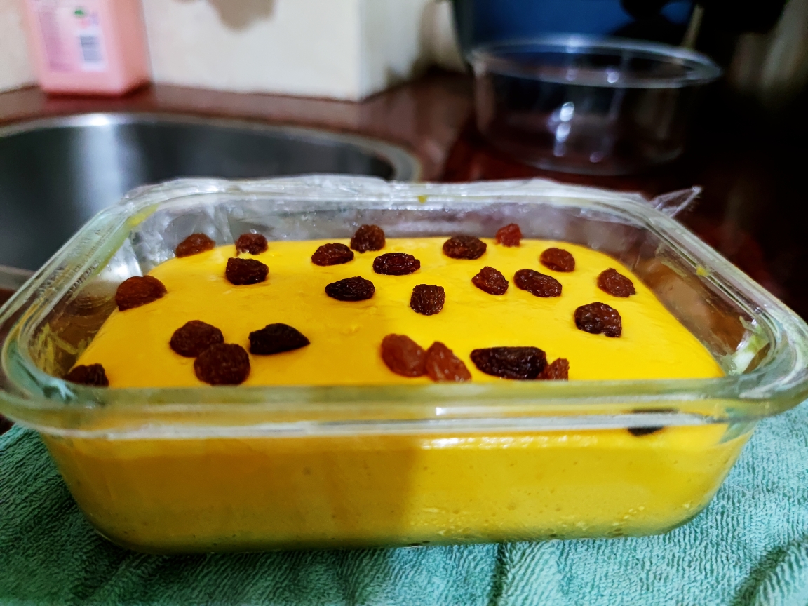 南瓜蒸糕（宝宝辅食8m+）的做法 步骤2