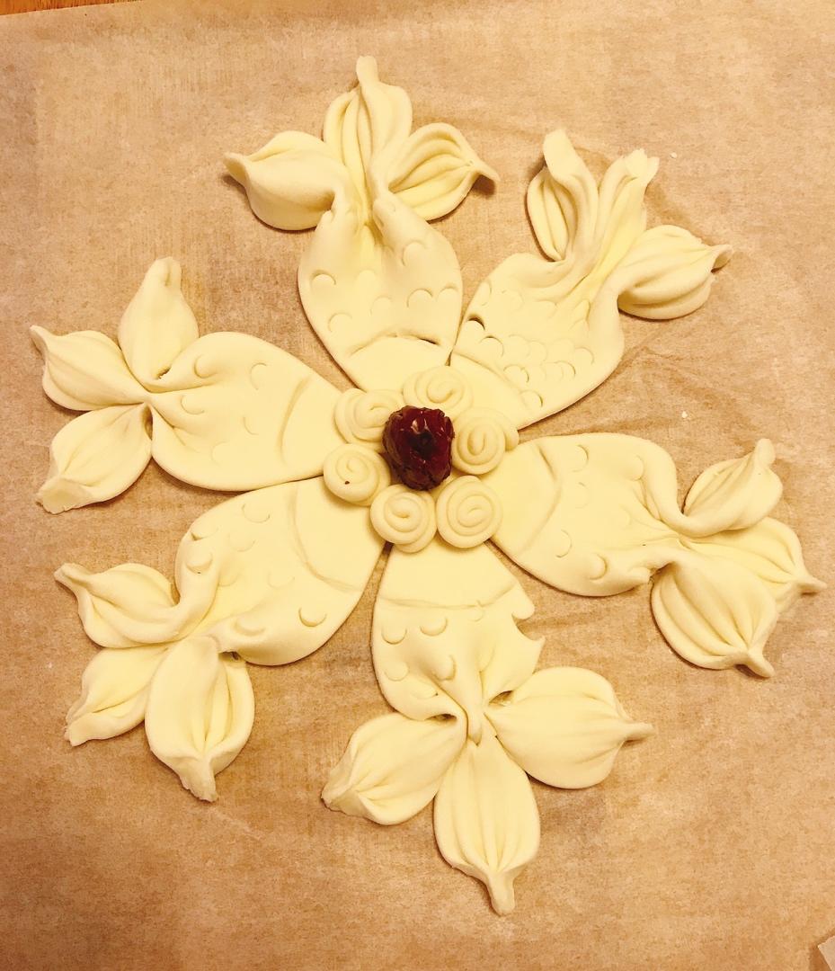 花样面食，锦鲤馒头