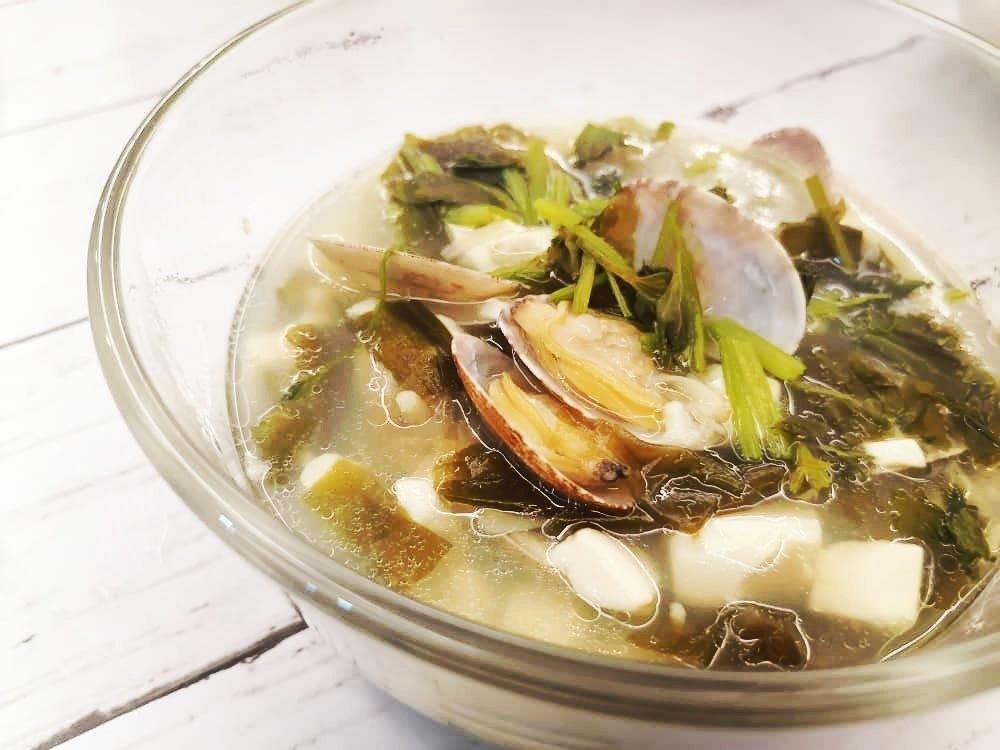 豆腐蛤蜊汤