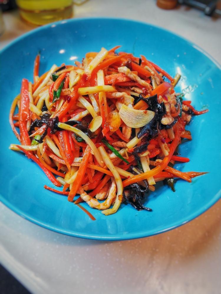 鱼香肉丝超级下饭菜的做法