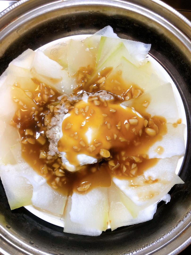 🔥肉沫蒸冬瓜，鲜嫩好吃，营养又简单❗️