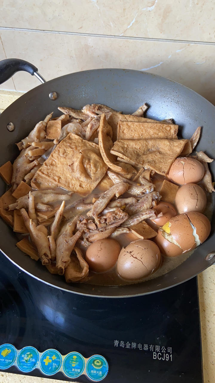 卤鸡腿🍗，鸡蛋，豆干