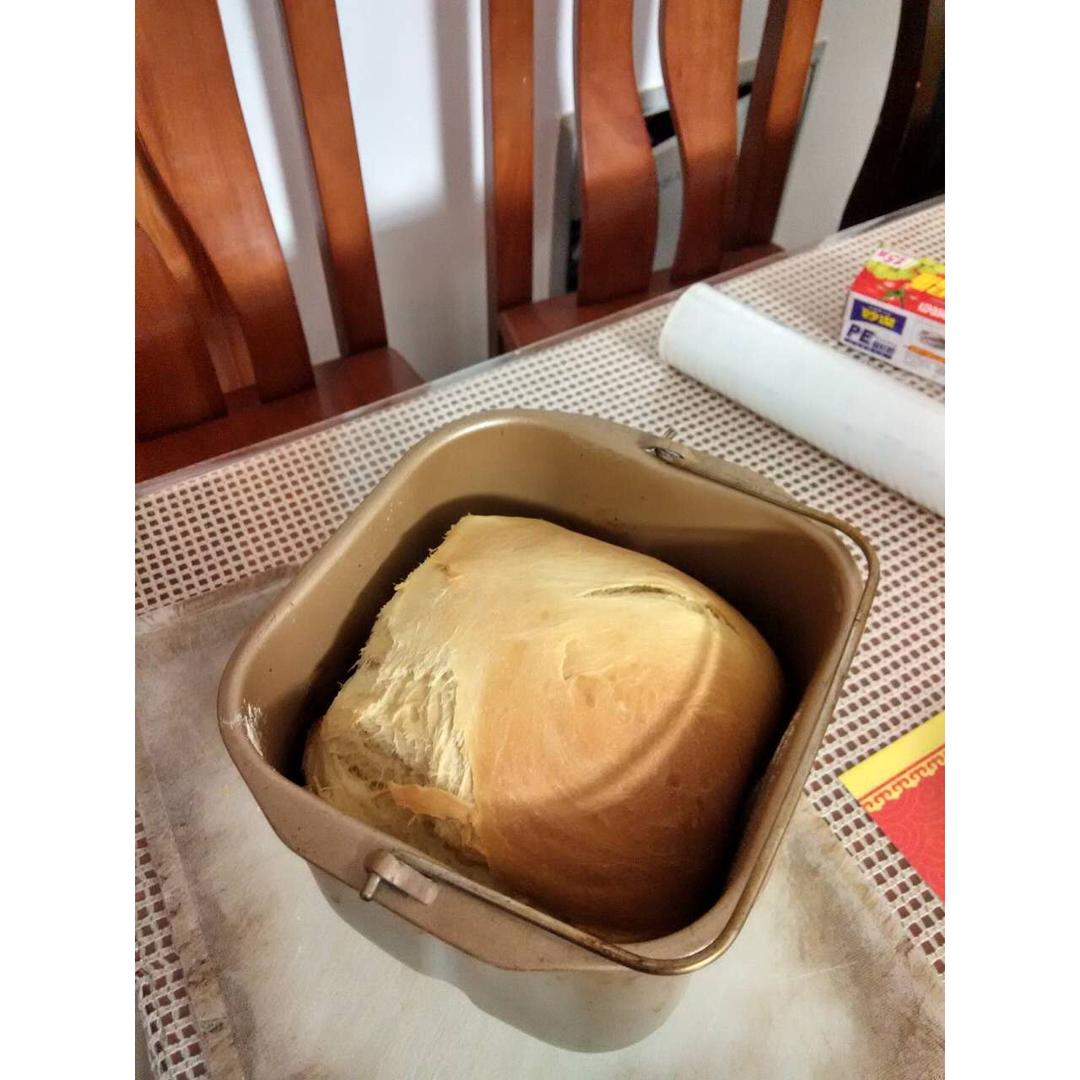 淡奶油面包（面包机版）