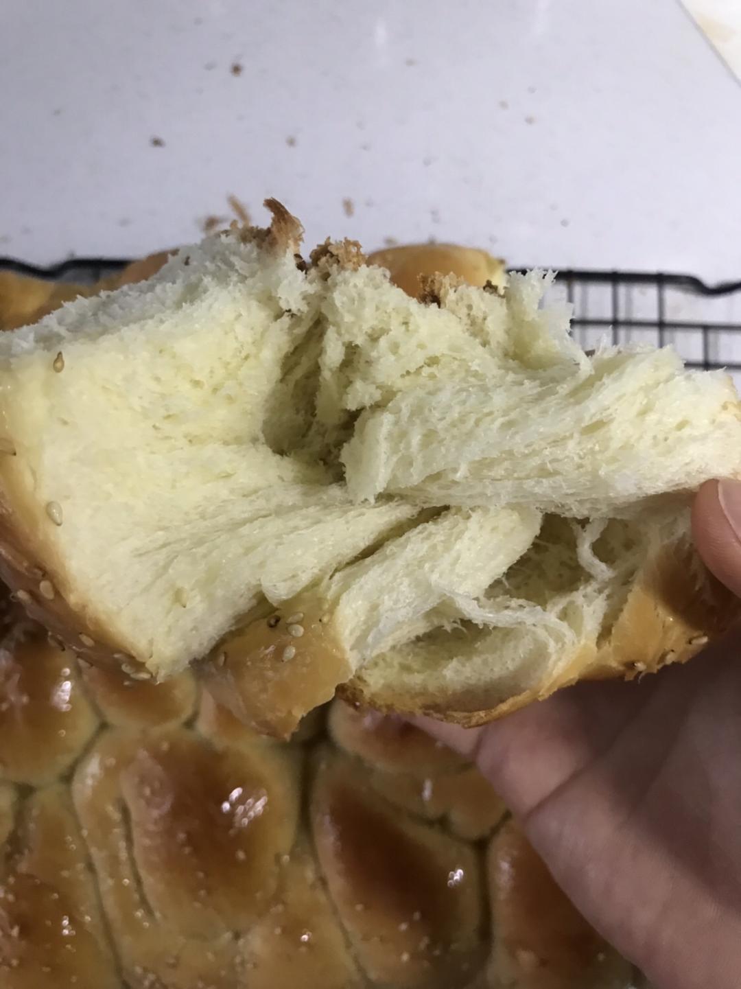 纯奶手撕吐司的做法 步骤1