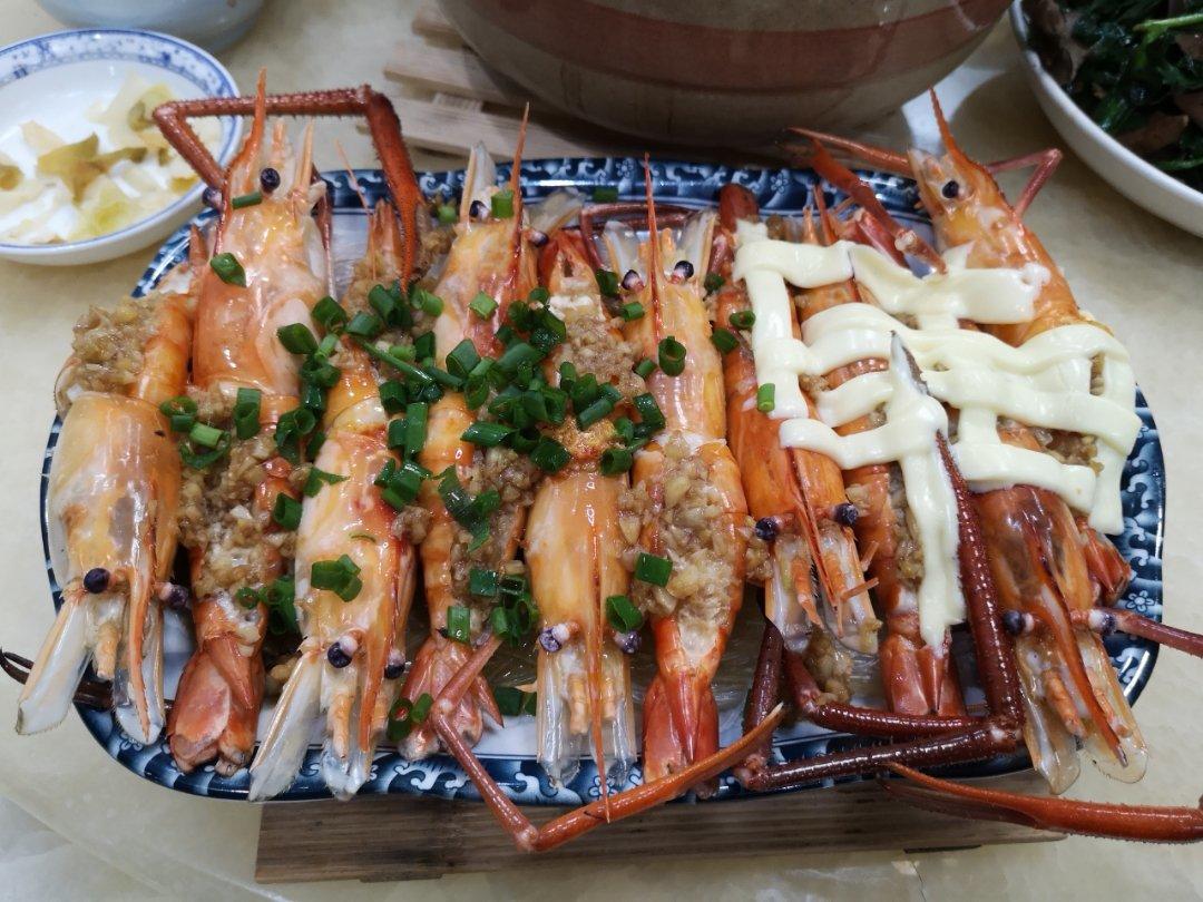 蒜蓉粉丝蒸虾