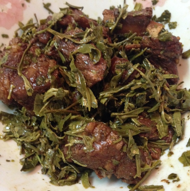 绿茶香排骨