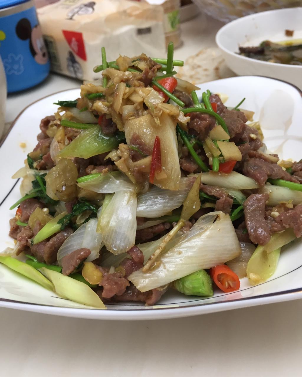 炒牛肉