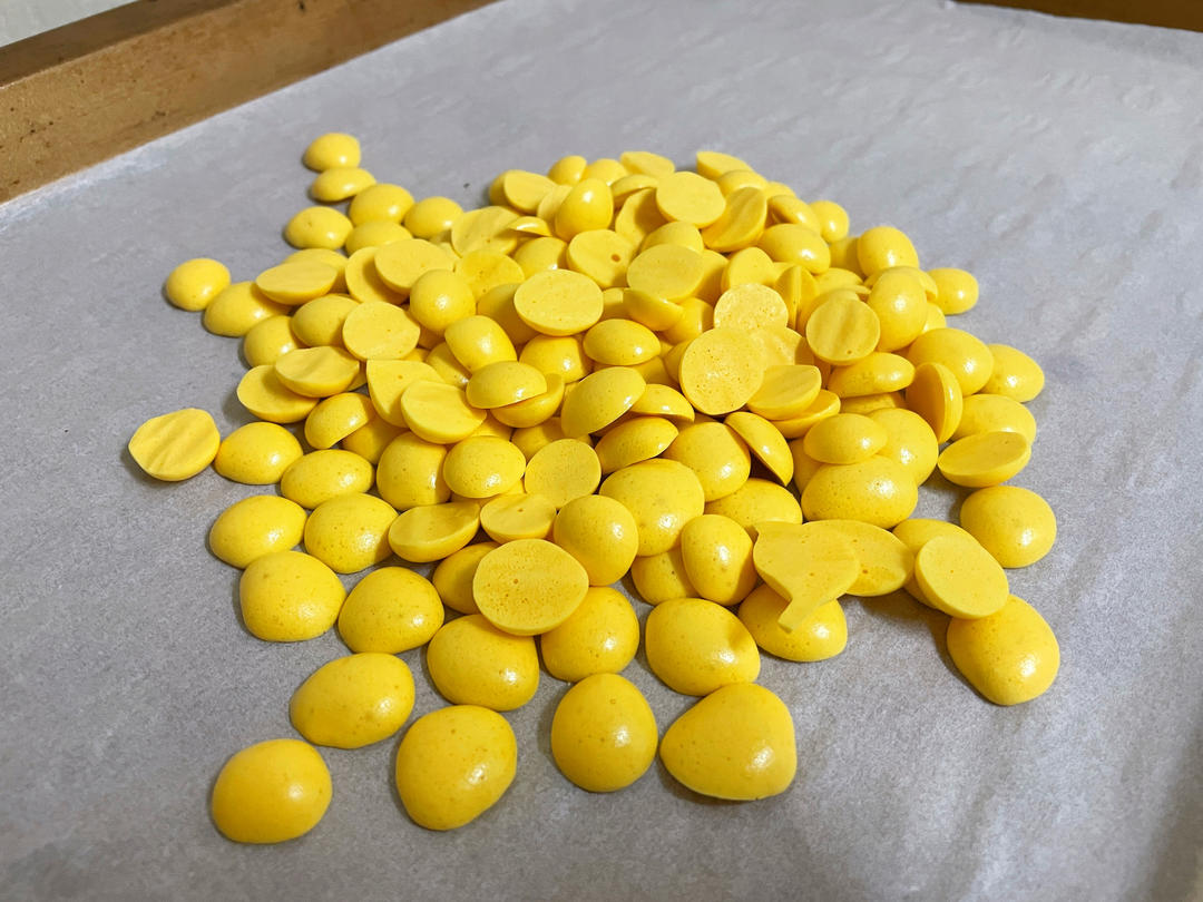 宝宝辅食系列～蛋黄溶豆