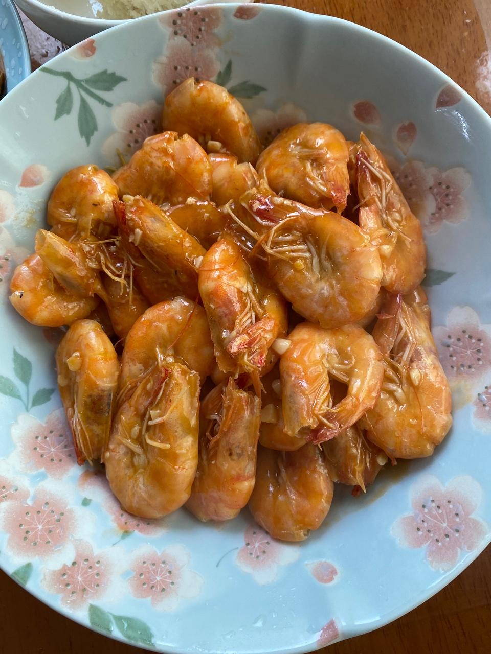 茄汁大虾的做法