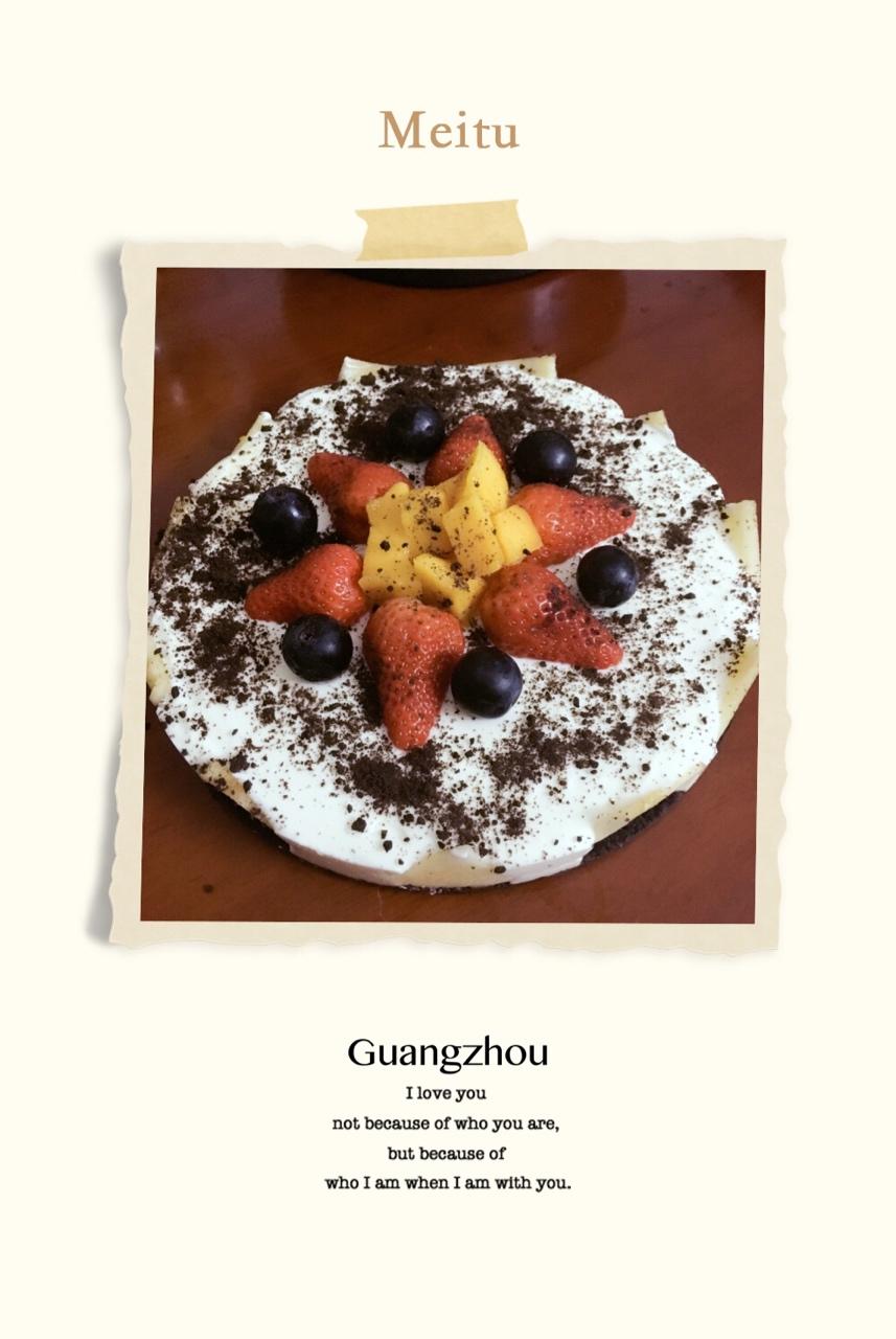 奥利奥草莓酸奶慕斯蛋糕（6寸）