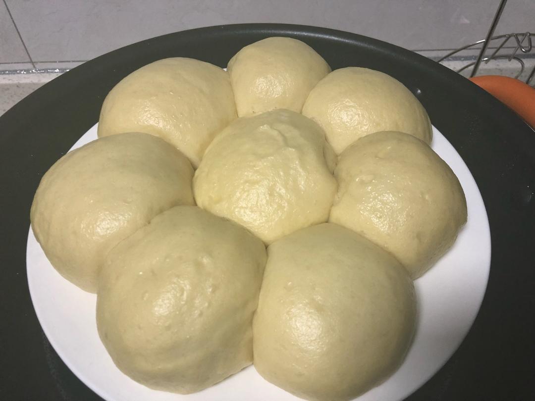 有着面包口感的红糖馒头（一次发酵）