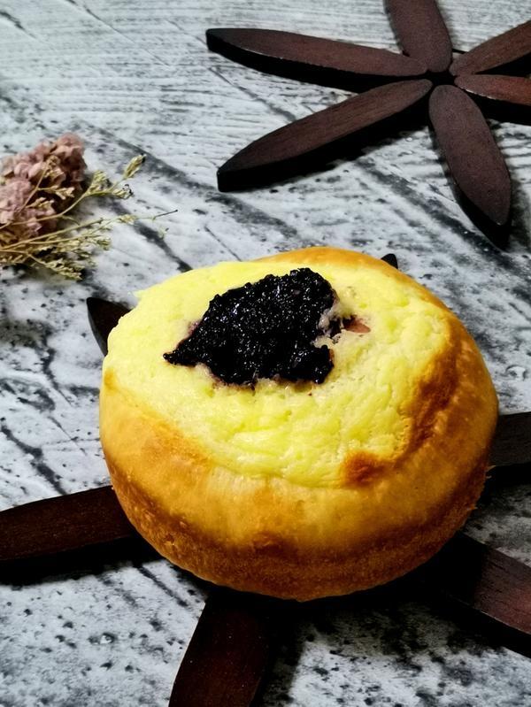 免揉乳酪桑葚酱（果酱）面包