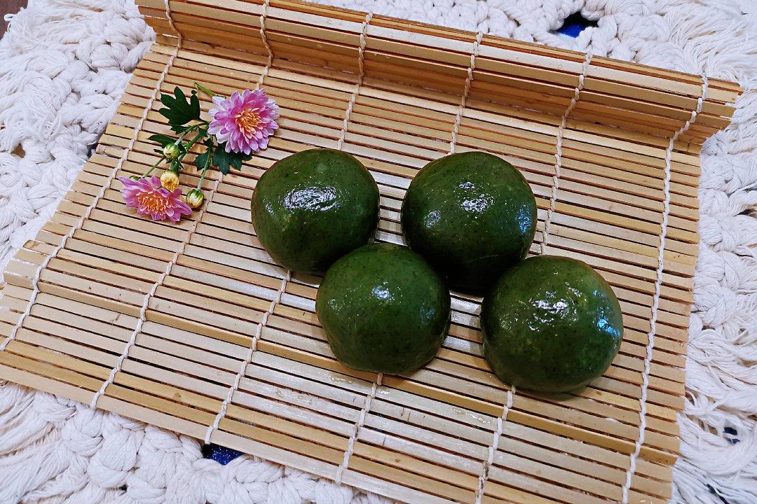 《Tinrry+》咸蛋黄肉松青团+红豆沙青团