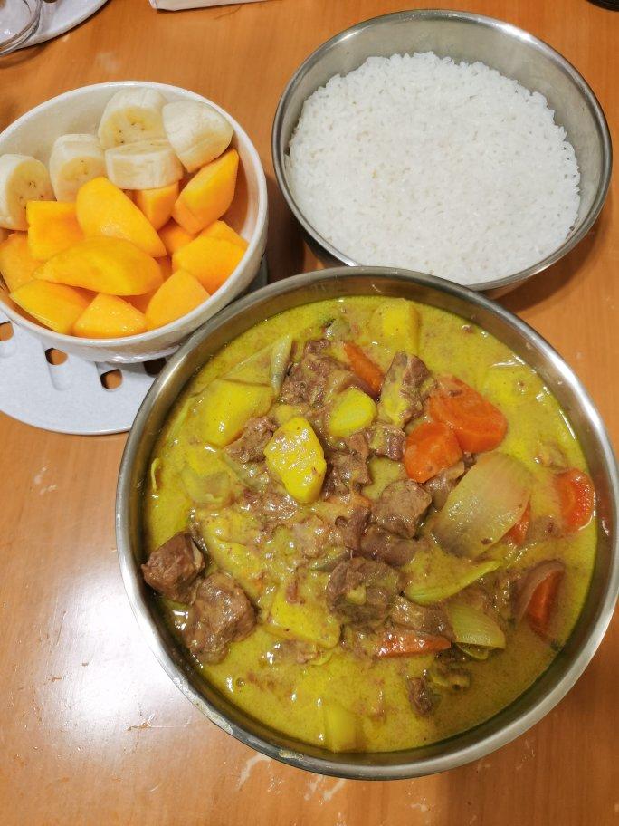 冬日暖身咖喱牛腩锅