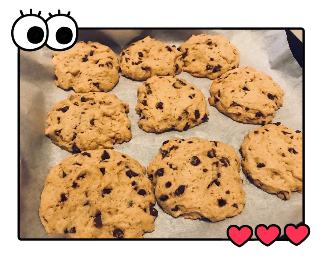 美味快手的经典美帝巧克力软曲奇