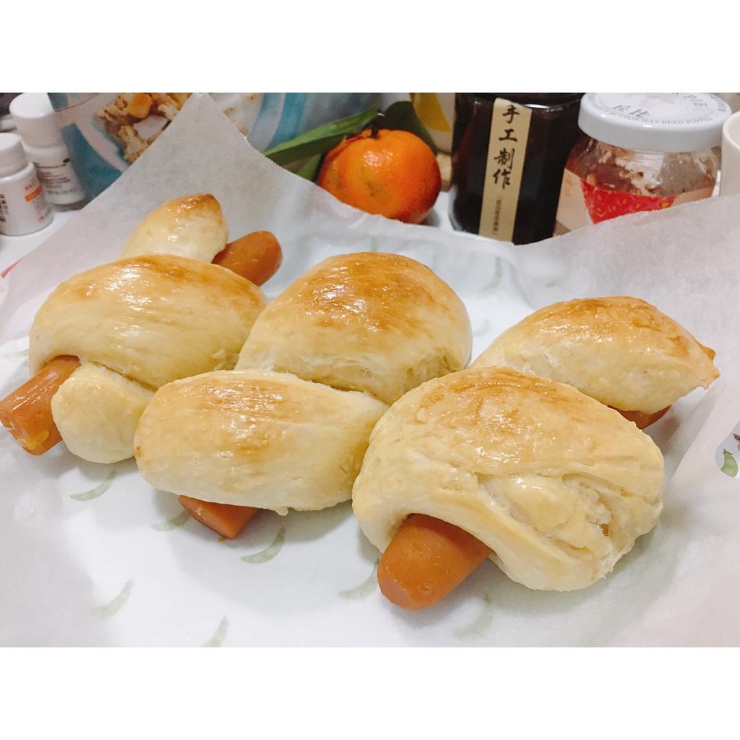 热狗面包卷