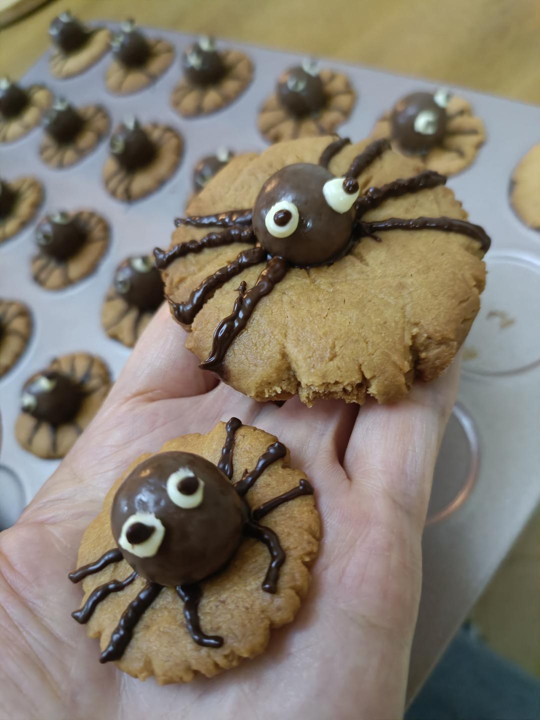 万圣节限定｜蜘蛛曲奇