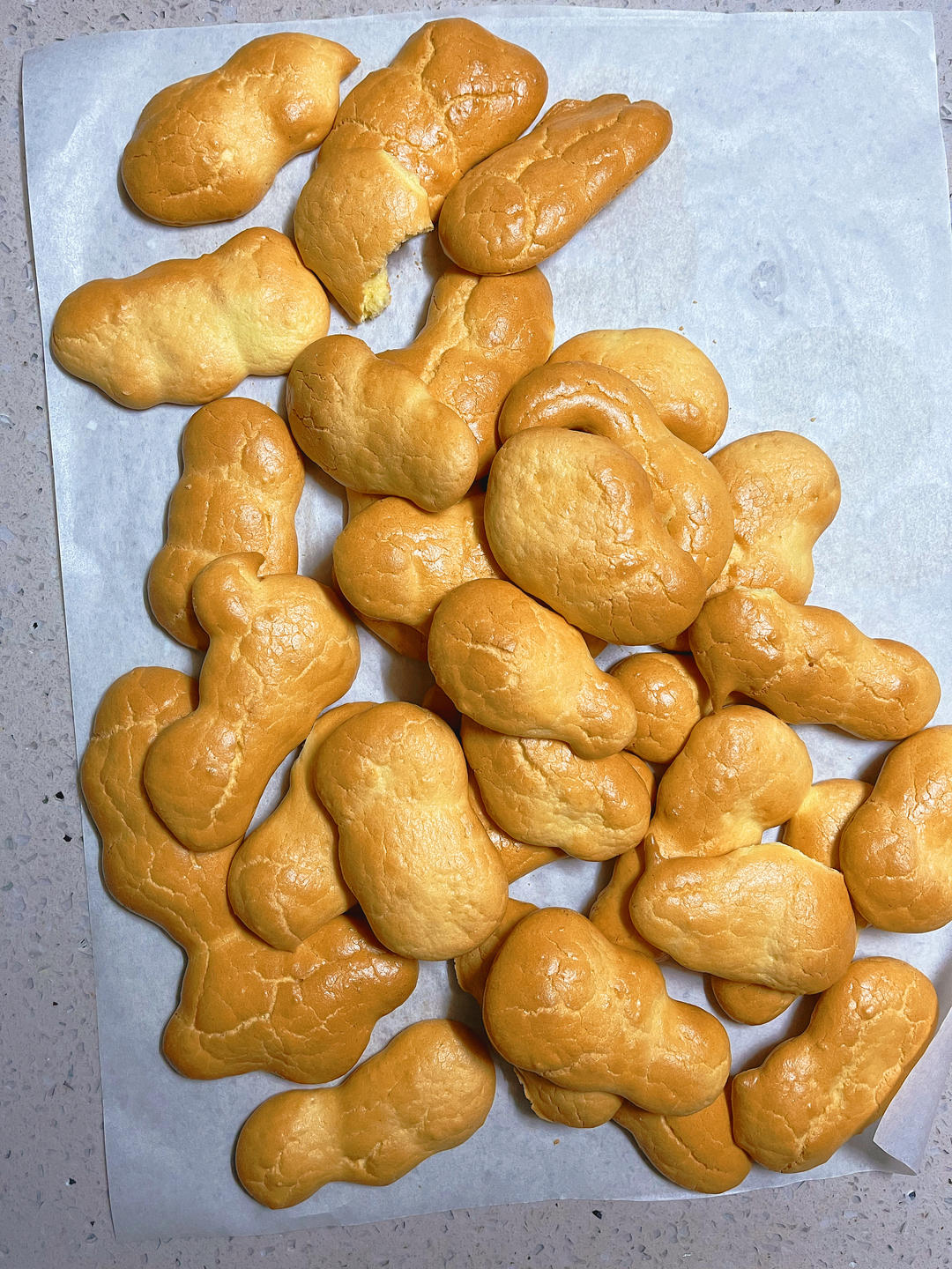 一次就成功的手指饼干～