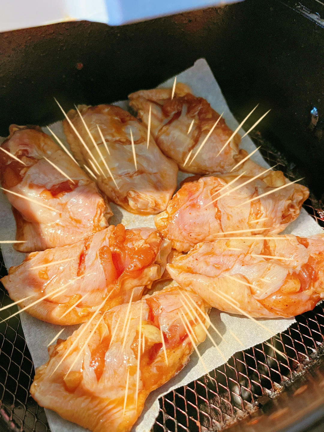 零失败烤鸡翅（空气炸锅）