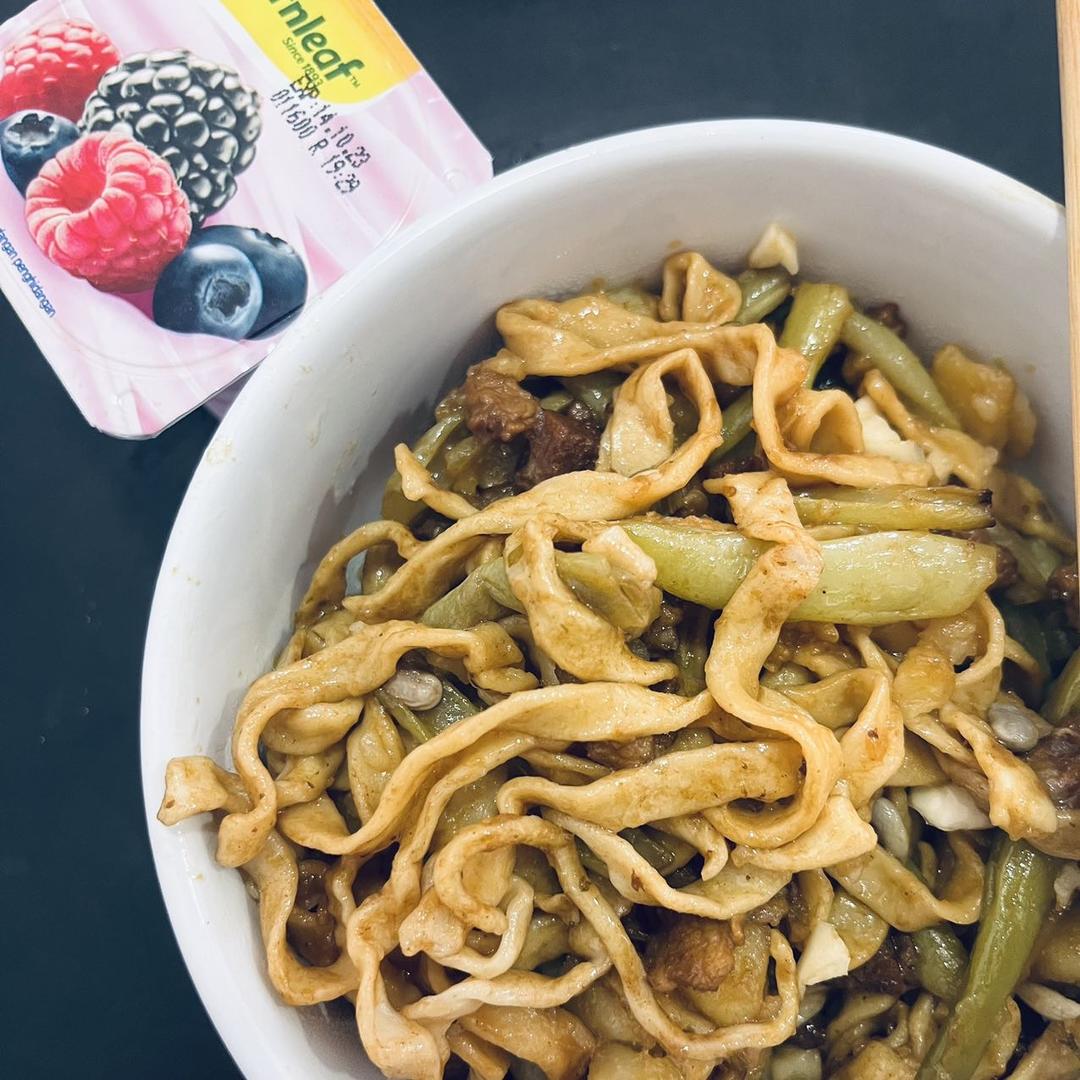 豆角焖面