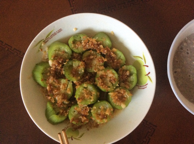 蒜蓉蒸丝瓜