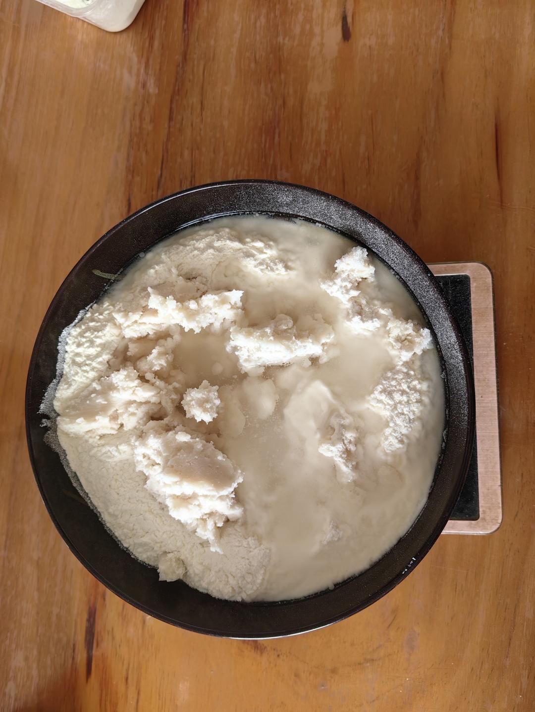 纯奶手撕吐司的做法 步骤1