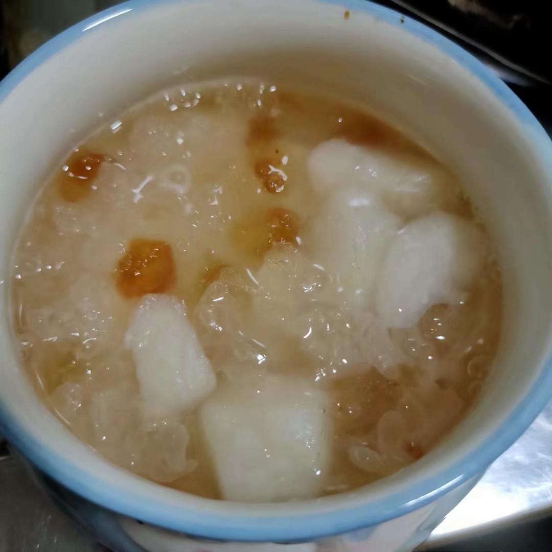 桂花冰糖烤梨